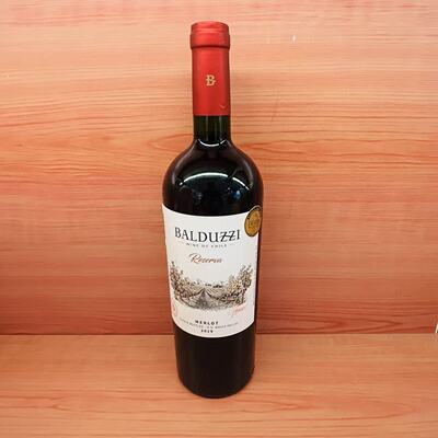 BALDUZZI MERLOT RESERVA WINE OF CHILE FROM MAULE VALLEY