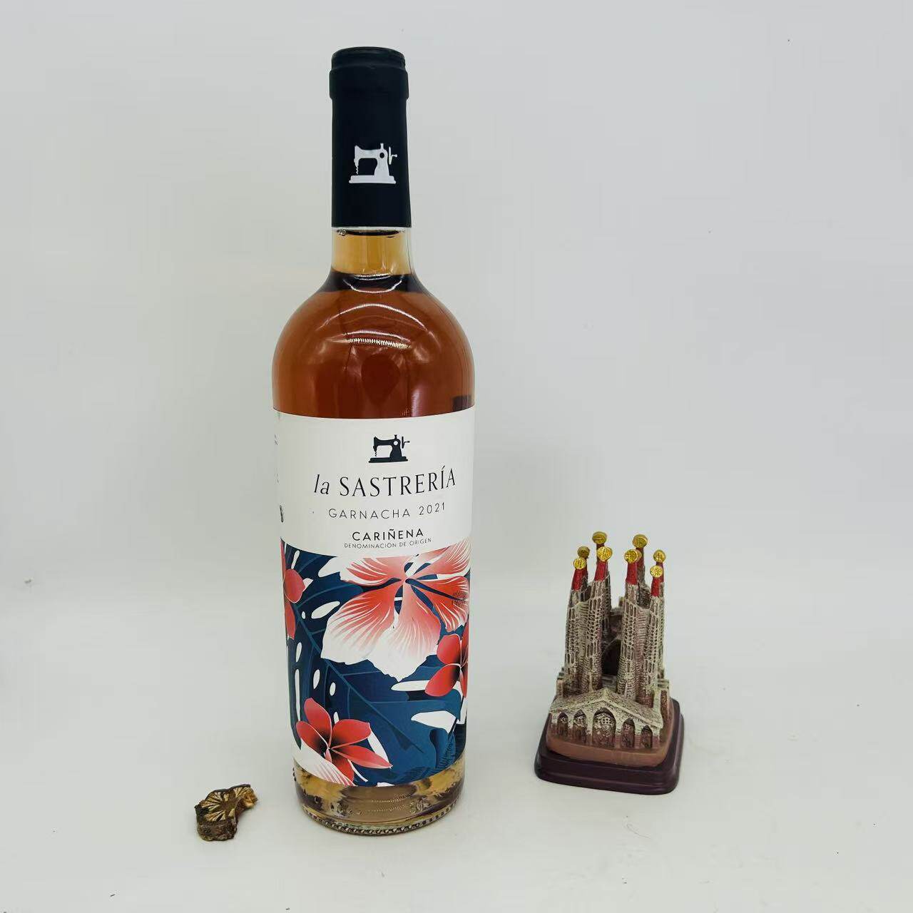 麦德龙西班牙原装进口La Sastreria诗黛迩桃红葡萄酒750mlX1