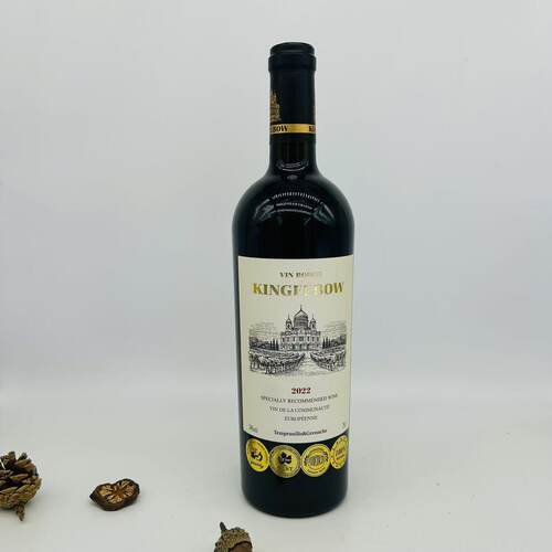 VIN ROUGE KINGFEBOW  VIN DE LA COMMUNAUTE FRANCE 75CL 14%VOL