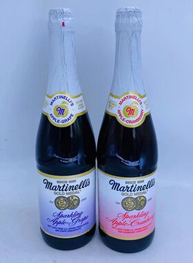 Martinelli's sparkling apple-grape 100% juce 750ml