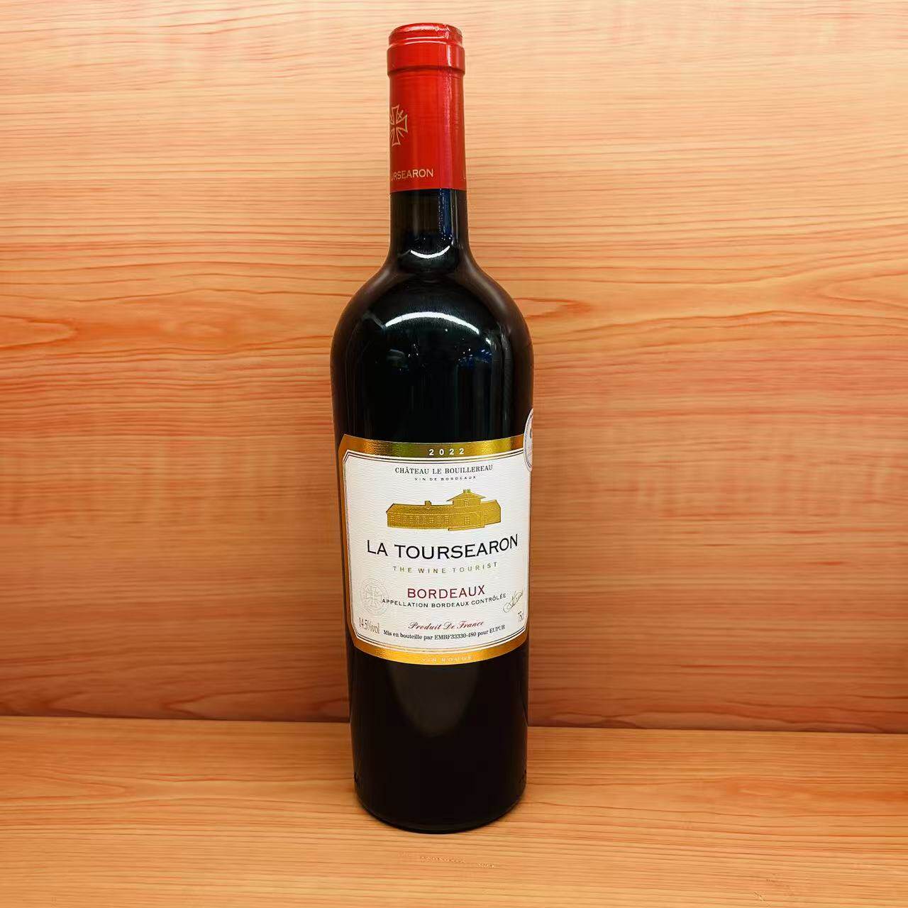 麦德龙法国拉赛龙飞享家 LA toursearon 波尔多干红葡萄酒750ml