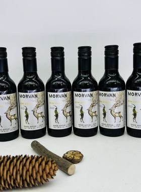 MORVAN SYRAH WINE OF CENTRAL VALLEY CHILE 187mlX6 13%VOL