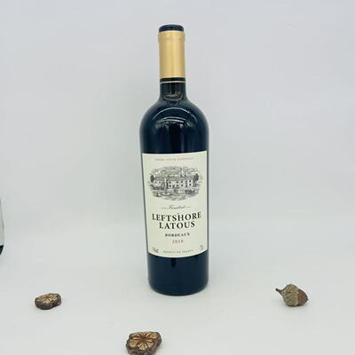 左岸拉图干红葡萄酒法国原装进口