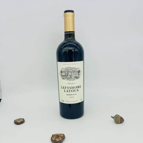 左岸拉图干红葡萄酒法国原装进口