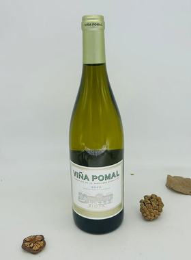 麦德龙西班牙原装进口维纳漠泊干白葡萄酒 vina pomal blanco