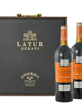 LATUR DERAVI COTES DE DURAS RED WINE OF FRANCE 75CL 14%VOL