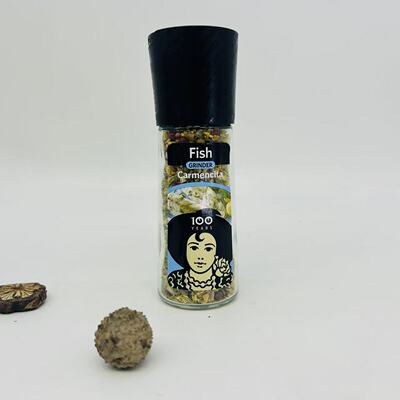 麦德龙西班牙卡蒙西塔Carmencita地中海海鲜风味调味料研磨瓶77g