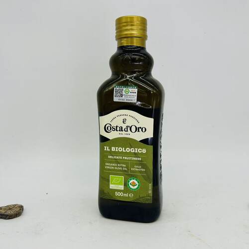 麦德龙意大利进口蔻多乐Ostad'Oro有机特级初榨橄榄油500ml