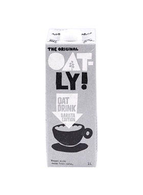 大师燕麦奶铁谷物饮料咖啡oatly