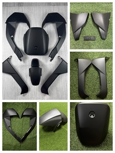 适用于9号机械师Mmax90全套外车壳Mmax110面板边条前围后尾烤漆