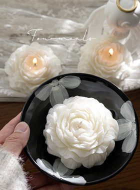 《野山茶》伴手礼茉莉山茶花生日小众高级香薰蜡烛摆件女生礼物