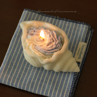 悄悄话 特别 礼物海螺贝壳香薰蜡烛生日礼盒送女友闺蜜 海