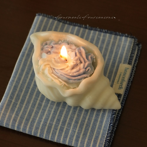 《海的悄悄话》特别的礼物海螺贝壳香薰蜡烛生日礼盒送女友闺蜜 - 封面