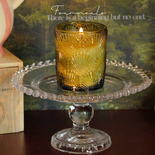 柑橘茶香大豆蜡香薰蜡烛礼盒卧室女生茉莉淡香伴手礼 锁清秋