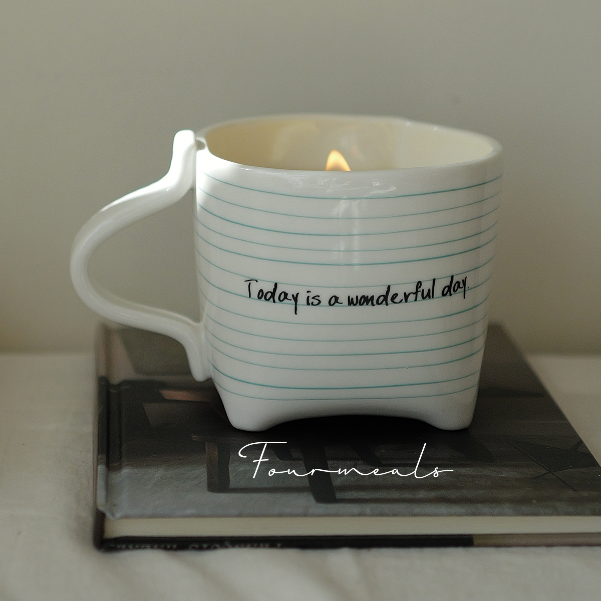 《未完待续》十日檀香薰蜡烛礼盒礼物生日送闺蜜卧室女生淡香持久