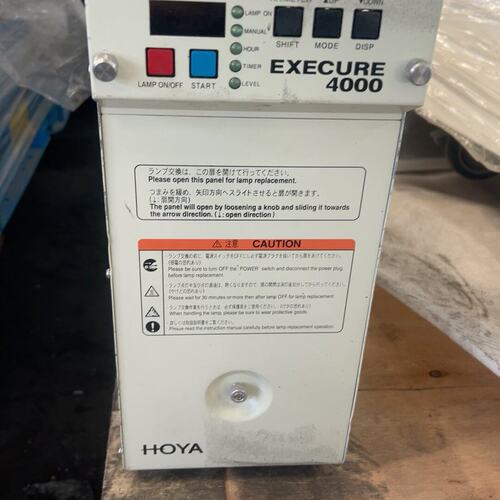 议价:HOYA EXECURE 4000 UV紫外线光源，型号EX