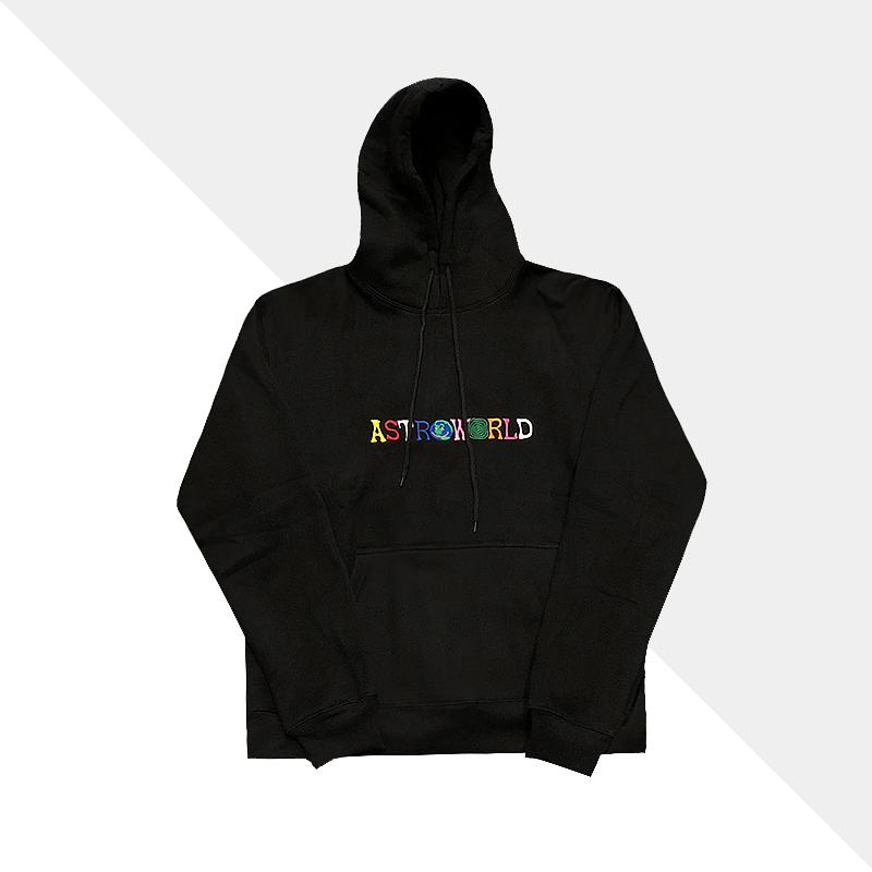 thumbnail for Travis Scott hoodie TS Hip Hop Tour Color Letter Embroidery Hip Hop Hooded Sweater Hoodie