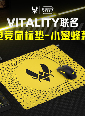 cherry樱桃xtrfy游戏小蜜蜂vitality鼠标垫吃鸡CSGO专用电竞FPS大
