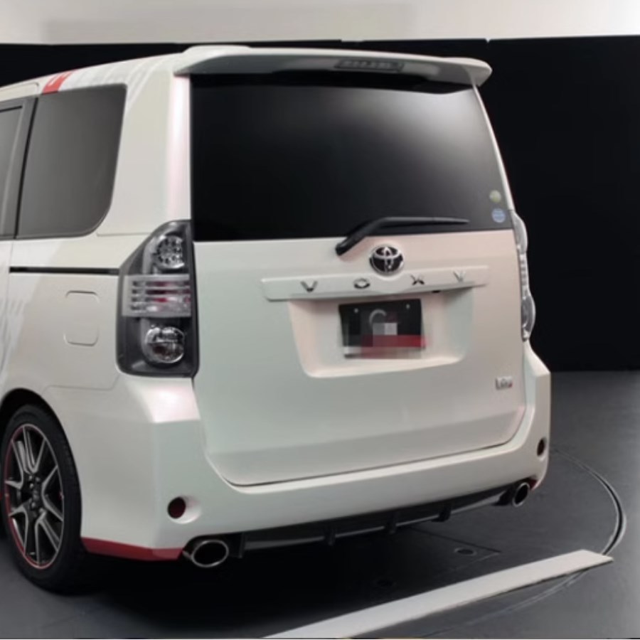 适用丰田诺河NOAH VOXY尾翼诺亚80系改装件顶翼免打孔尾翼