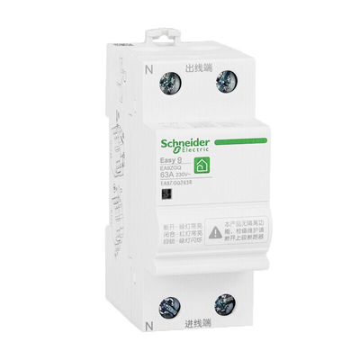 施耐德电气空气开关E9系列自恢复过欠压保护器2P过欠压保护2P63AE