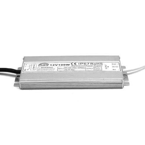 LED护栏管洗墙灯开关电源12V100W广告电源AC220V转12V防水电源S-1