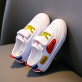 Детская белая обувь для мальчиков, универсальные кроссовки, 2023 года, осенняя, тренд сезона