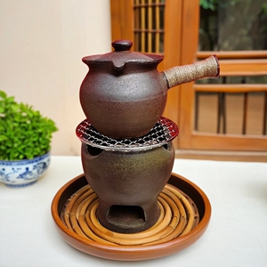 烤茶罐全手工天然岩泥干烧