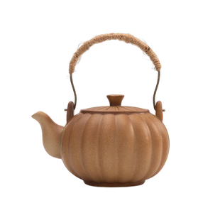 粗陶岩泥煮茶壶烧水仿古围炉陶瓷家用温茶壶泡茶器功夫茶具
