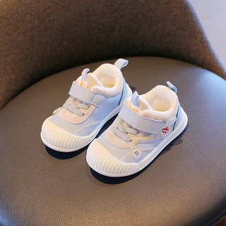 小童保暖棉鞋宝宝软底学步鞋1一3岁男女婴儿鞋子加绒加厚不掉鞋2