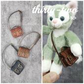 背包挎包真皮 BJD12分娃书包着替 娃包OB11 贝儿挂件