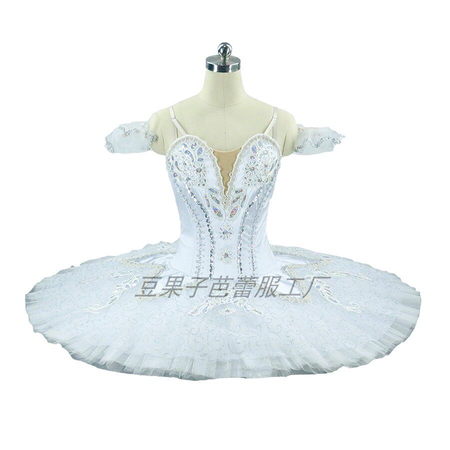 白天鹅芭蕾舞蹈比赛tutu定制女士专业做芭蕾舞台服演出蓬蓬裙直销