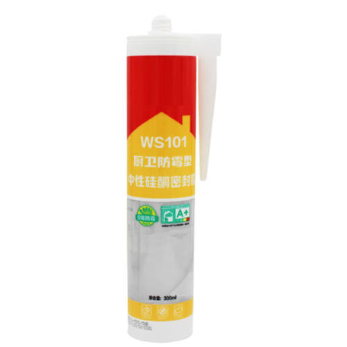 中性玻璃胶WS101透明色300ml-单位：支-10支起批-5天发货