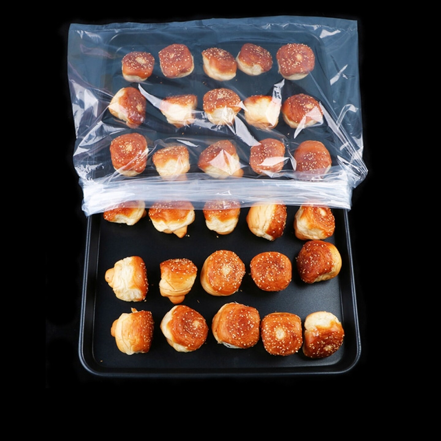 高透明套烤盘专用袋烘培套盘袋子面包蛋糕保鲜膜密封薄膜大号商用