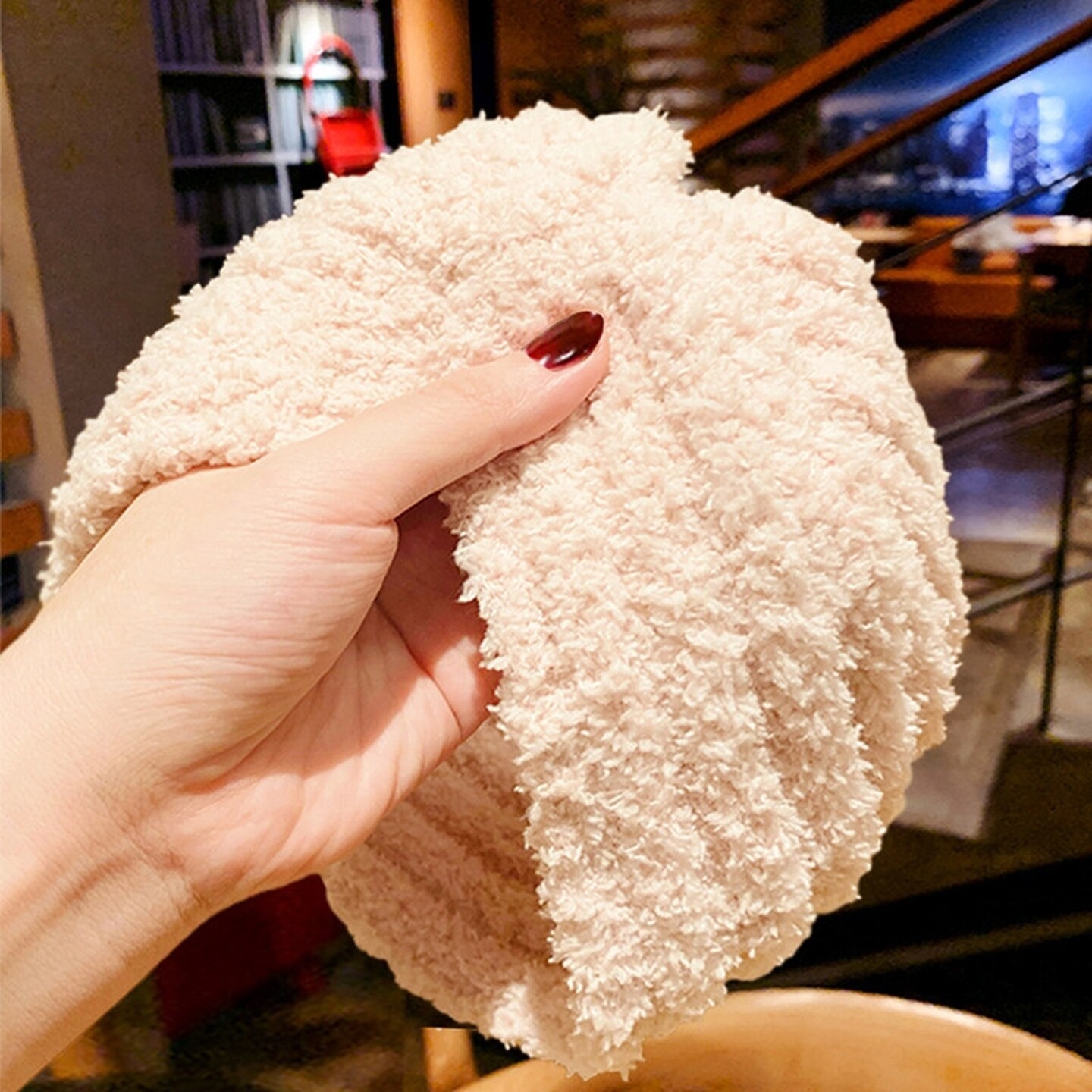 洗脸专用发带韩国简约宽边敷面膜化妆束发带发箍女月子头巾蝴蝶结