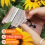 Thumb piano Kalimbaqin 17 âm thanh Kalingbaqin kalimba người mới bắt đầu nhập dụng cụ ngón tay piano thẻ bạch huyết - Nhạc cụ phương Tây kèn sắc xô phôn