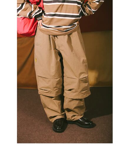 DAKYAM(达人)Convertible Pants可拆卸变7分宽松休闲长裤工装裤