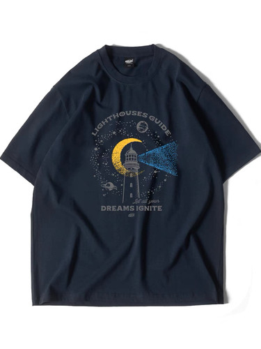 DAKYAM(达人) 2025S/S Guiding Light Tee 灯塔指引星空印花TEE恤