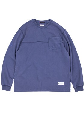 ANB2022秋冬 / ANB B8系列新款主题印花水洗效果口袋长袖TEE