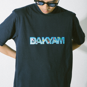 DAKYAM短袖创意泳池印花T恤