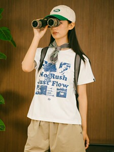 DAKYAM(达人) 2025S/S No Rush, Just Flow 慢灵魂复古版画TEE恤