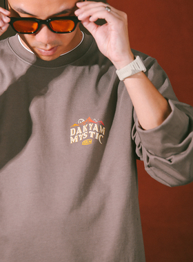 DAKYAM(达人)2024A/W Arctic Odyssey 探索北极山脉加厚长袖TEE恤