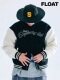 FLOAT 撞色原创设计刺绣外套宽松潮流棒球服 新款 美式 复古夹克秋季