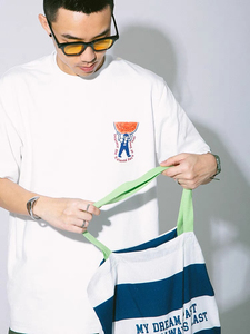 DAKYAM(达人)Pace of Summer 西瓜味的轻松夏季印花纯棉短袖TEE恤