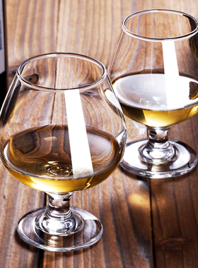 水晶玻璃洋酒杯白酒杯威士忌酒杯家用矮高脚红酒杯子白兰地杯酒店