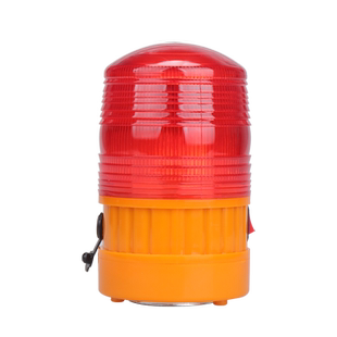 充电交通警示灯道路施工夜间闪烁信号灯爆闪灯方便携带磁铁路障灯