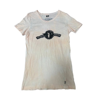 T恤 印花短袖 休闲潮流t恤 复古洗水做旧 LGB