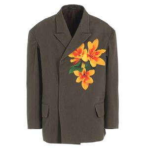 Yohji 山本耀司 Y's for men 24SS百合花印图外套男女同款