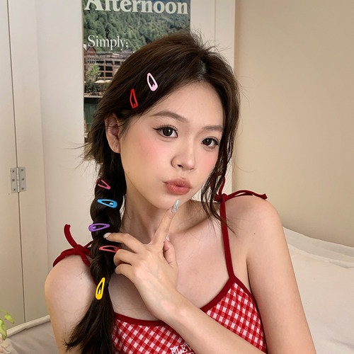 可爱糖果色bb夹多巴胺发夹