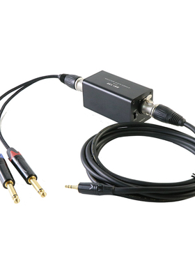 电脑到调音台音频信号隔离器 降噪器电流声音消除器净化器 调音台