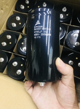 400V4700UF 全新德国进口原装电容 B43457-S6478 Q EPCOS  可直拍